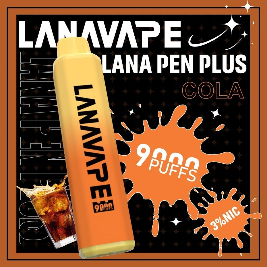 LANA9000口 一次性拋棄式 持久續航 & 快速充電